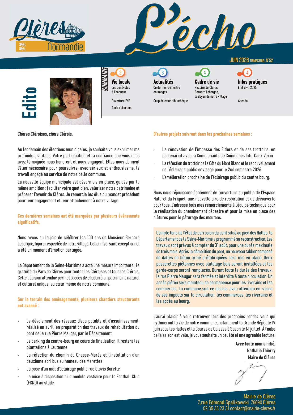 Echo Juin 2026